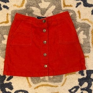 Mini Boden corduroy skirt